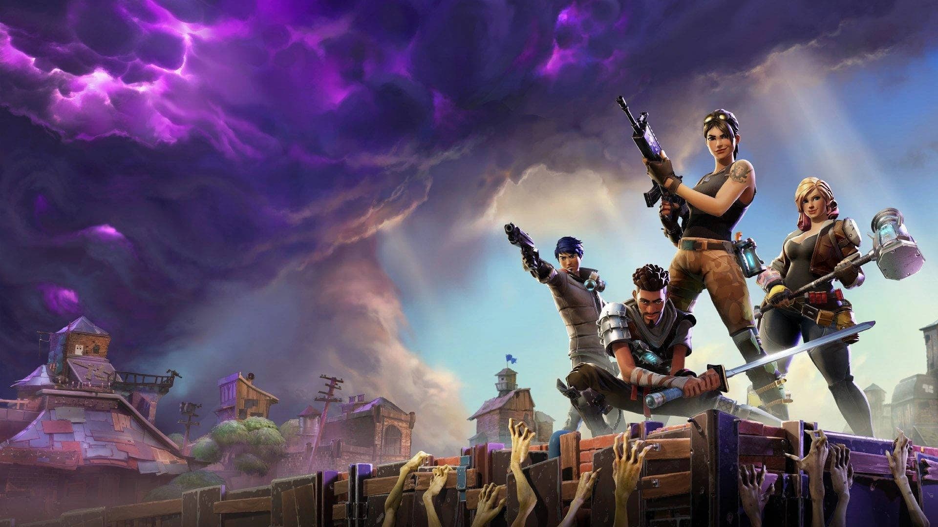 Fortnite hero artwork